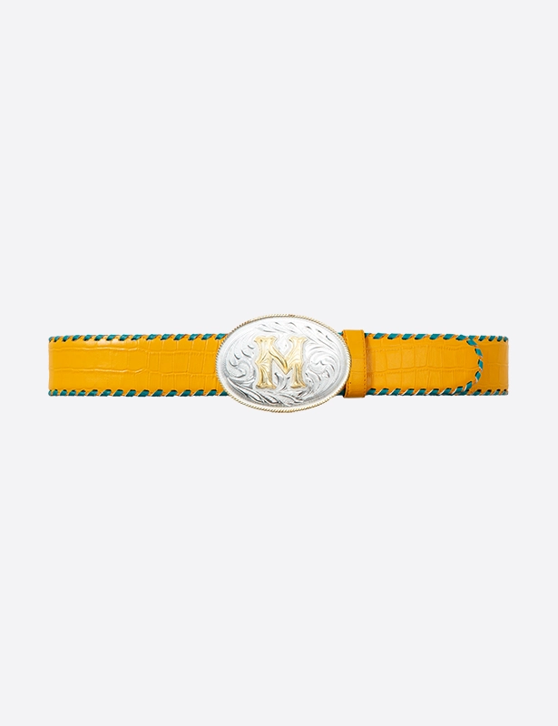 Yallphabet-M - Yallphabet Yellow Green, XS