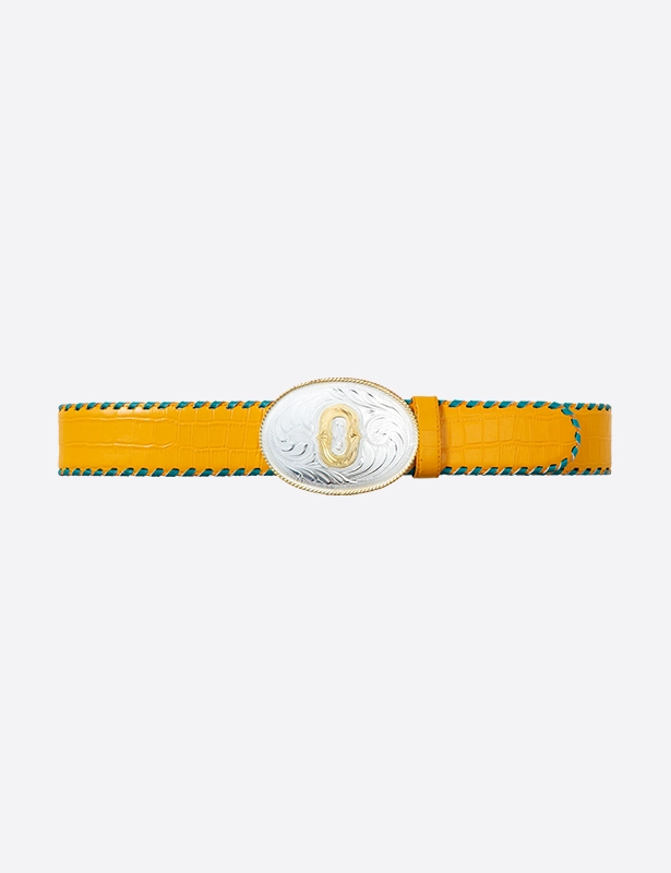 Yallphabet-O - Yallphabet Yellow Green, XS
